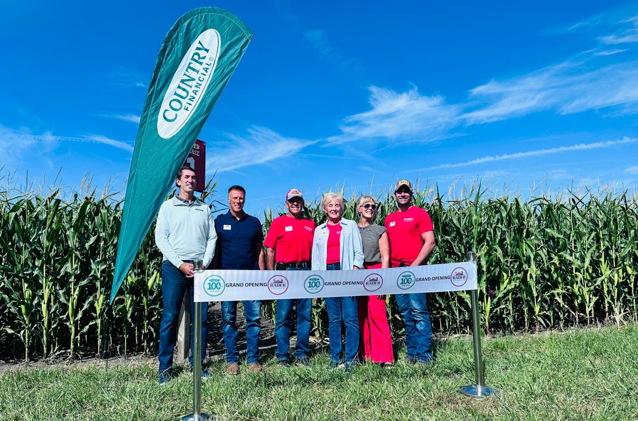 Rader Family Farms ribbon cutting